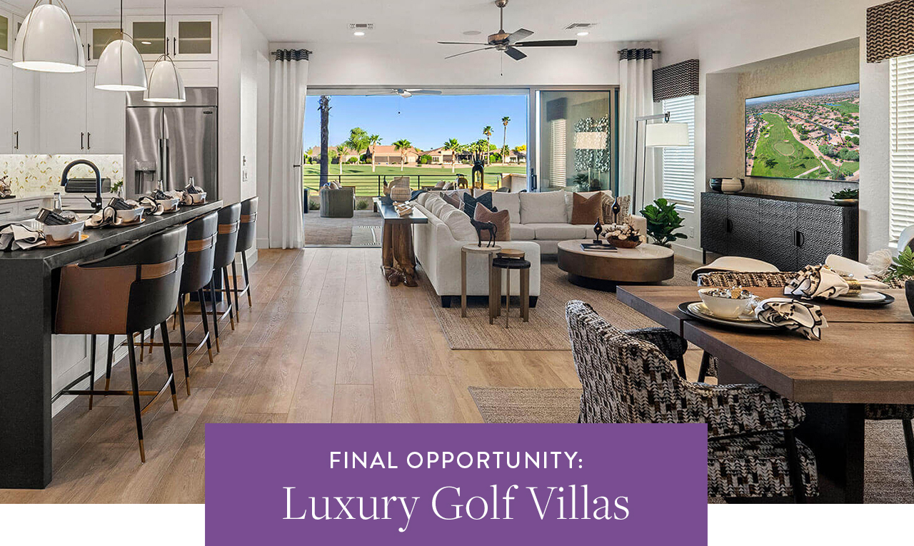 Final Opportunity: Luxury Golf Villas at PebbleCreek