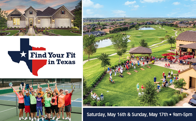 Find Your Fit in Texas event at Robson Ranch Texas