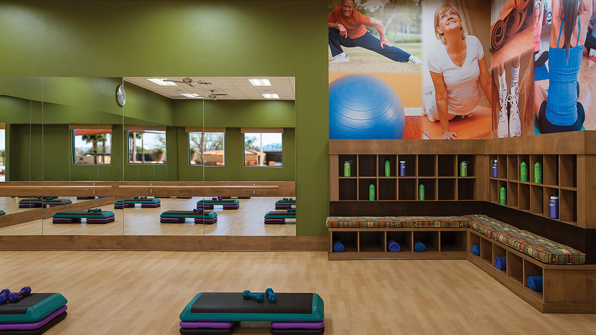 Fitness classes at Quail Creek in Green Valley, Arizona