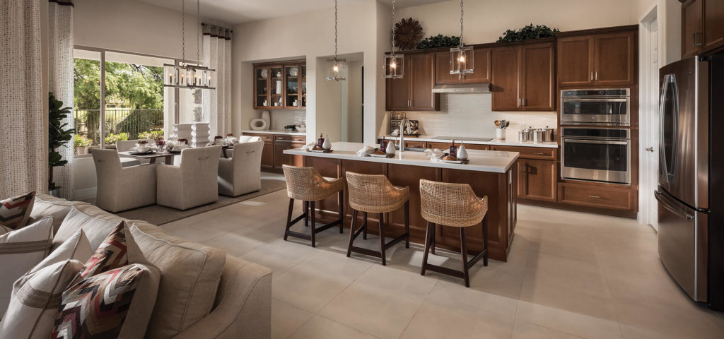 Mandara Model Kitchen at Quail Creek, an Active Adult Retirement Community near Tucson