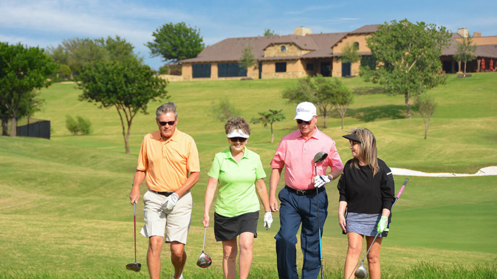 Robson Ranch Texas Golfers, Retirement Living for Active Adults in Texas