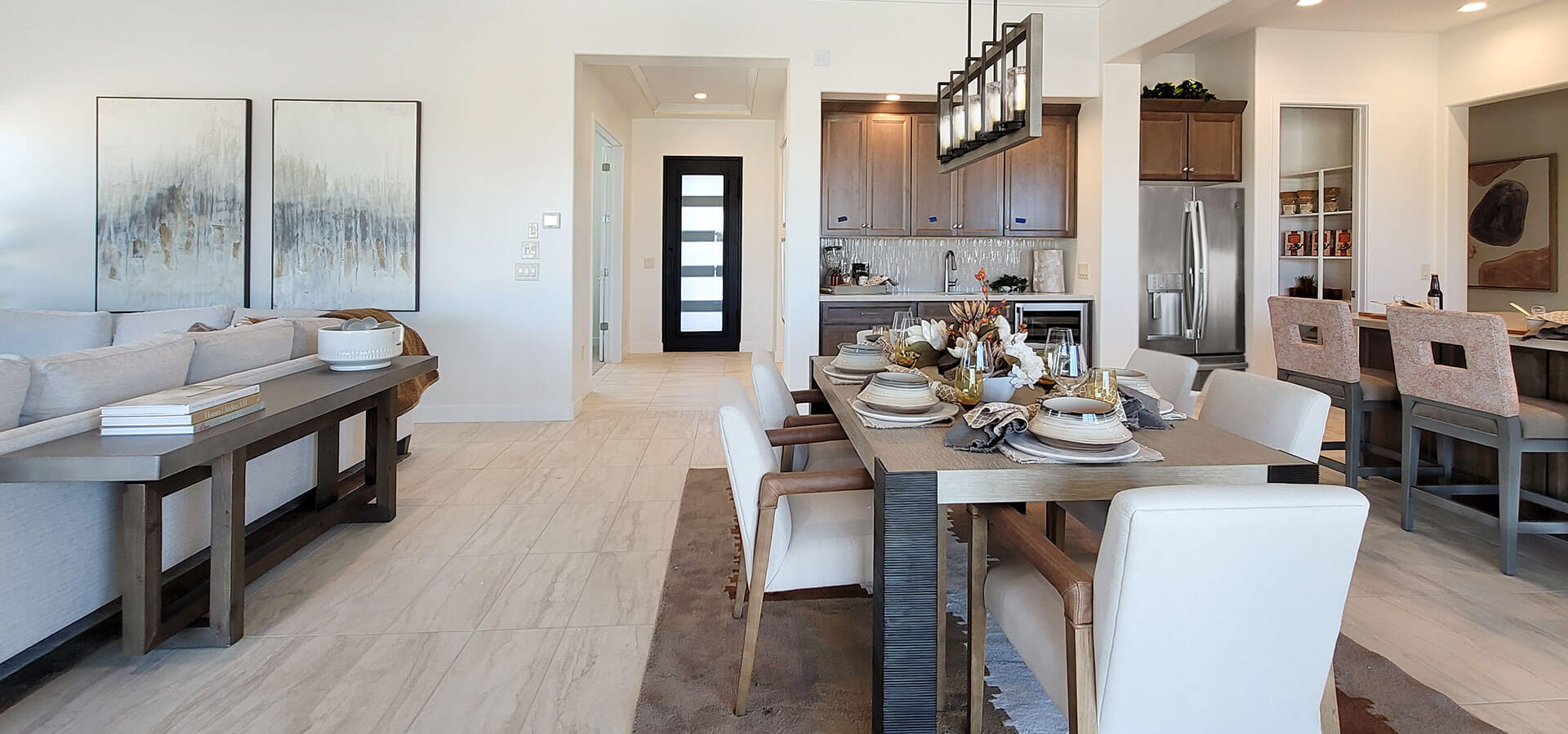 Mira Model Dining at SaddleBrooke Ranch, a 55+ Community