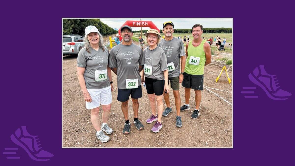 Quail Creek Runners Club run in the 12th Annual Breeze in the Trees 5K Run/Walk