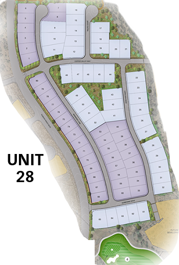 Quail Creek Unit 28 Map