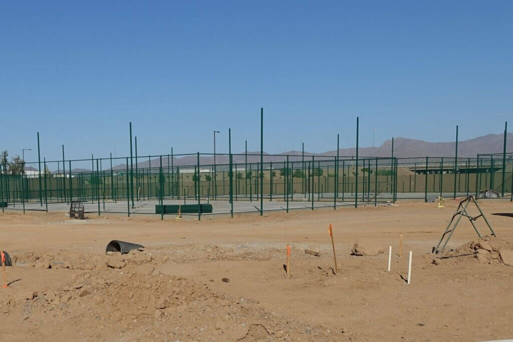 16 new Pickleball Courts under construction at PebbleCreek