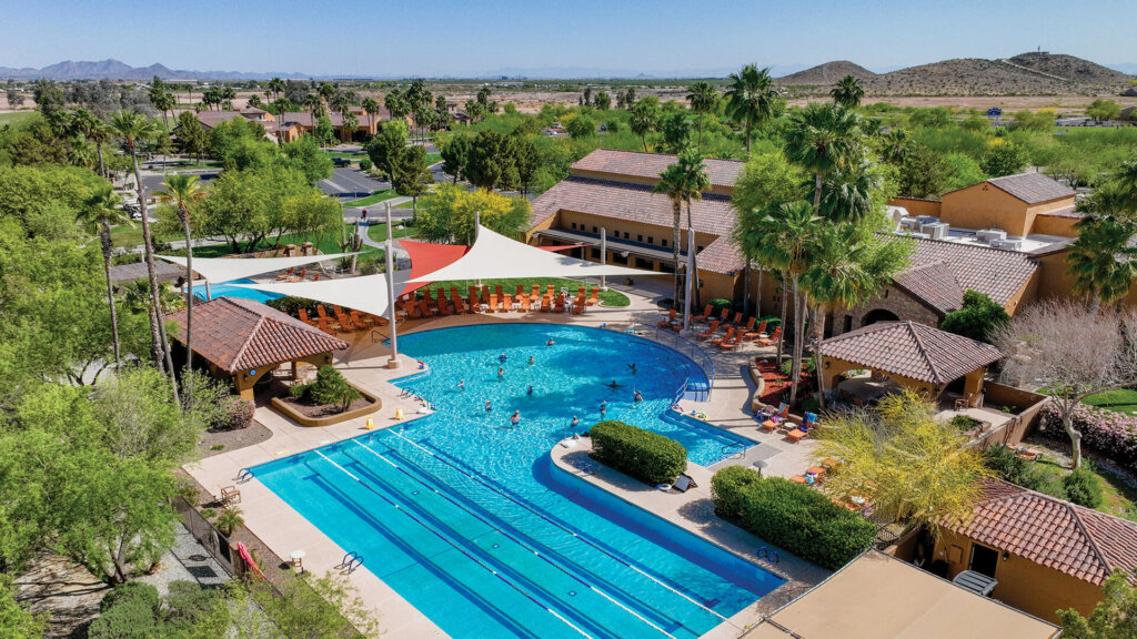Resort-Style Pool at Robson Ranch Arizona, Active Adult 55+ Living in Arizona