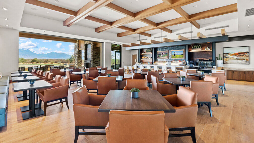 Horizons Bistro in the Canyon Club at Quail Creek, 55+ Active Adult Living in Arizona