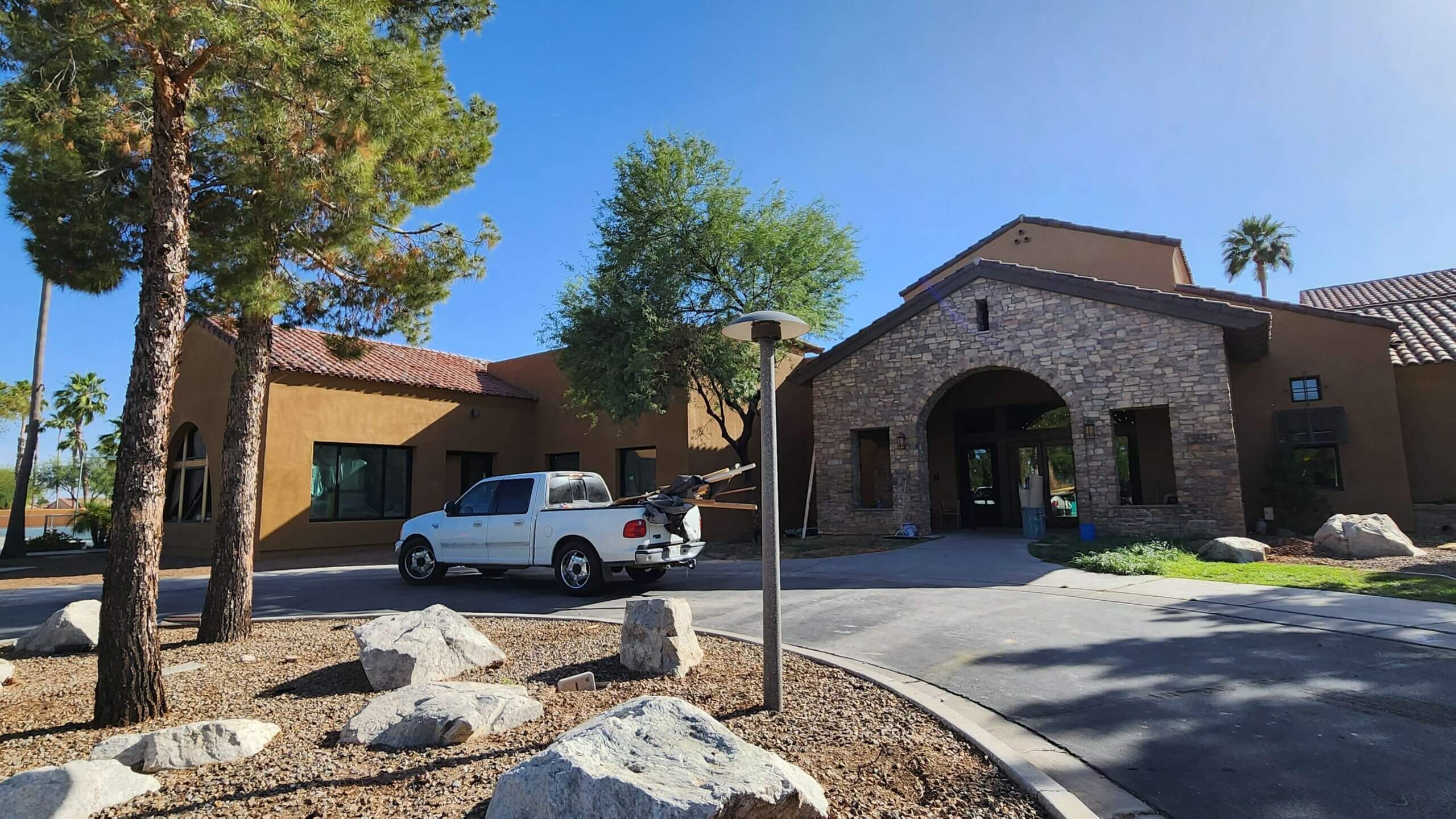 Robson Ranch Arizona fitness renovation - outside