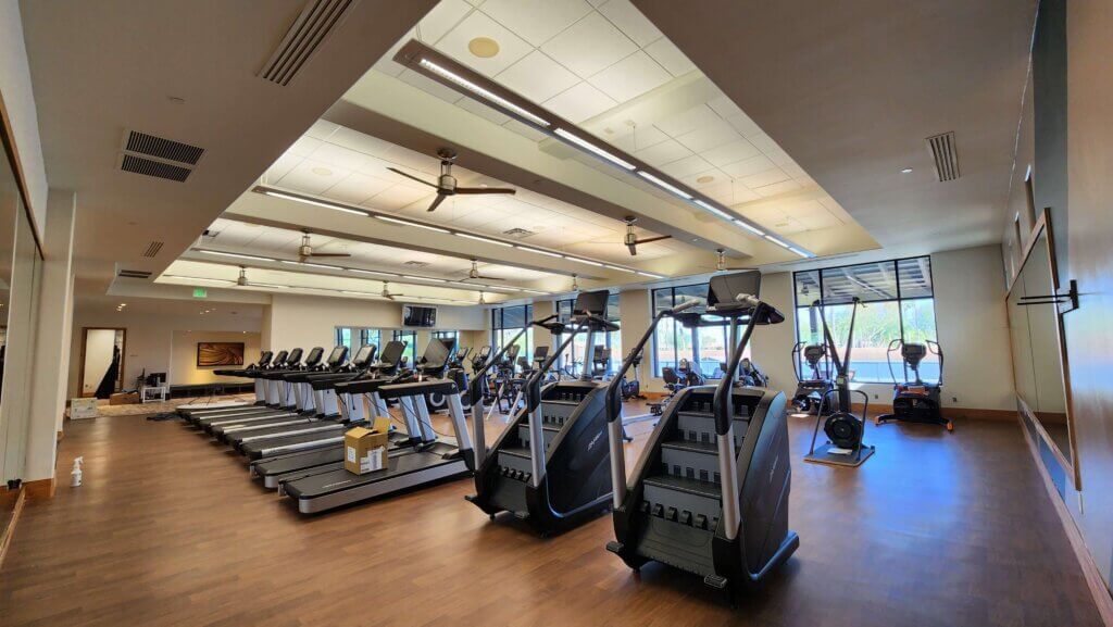 Robson Ranch Arizona fitness renovation - cardio machines