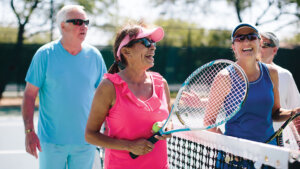 Tennis at Quail Creek, an Active Adult Community in Arizona
