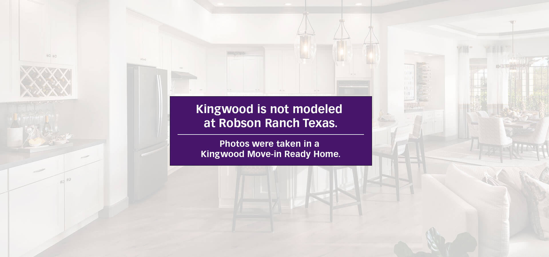 Kingwood Not Modeled
