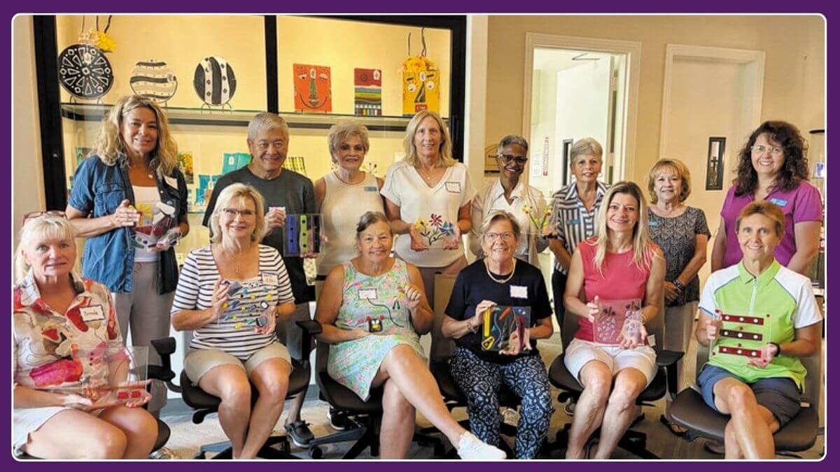 Beginner's Fused Glass Class at PebbleCreek