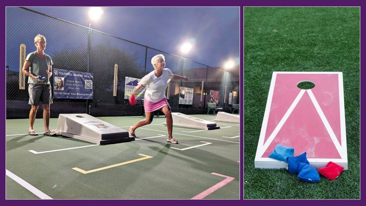 SaddleBrooke Cornhole Club fundraised to add outdoor lighting for SaddleBrooke and The Preserve residents
