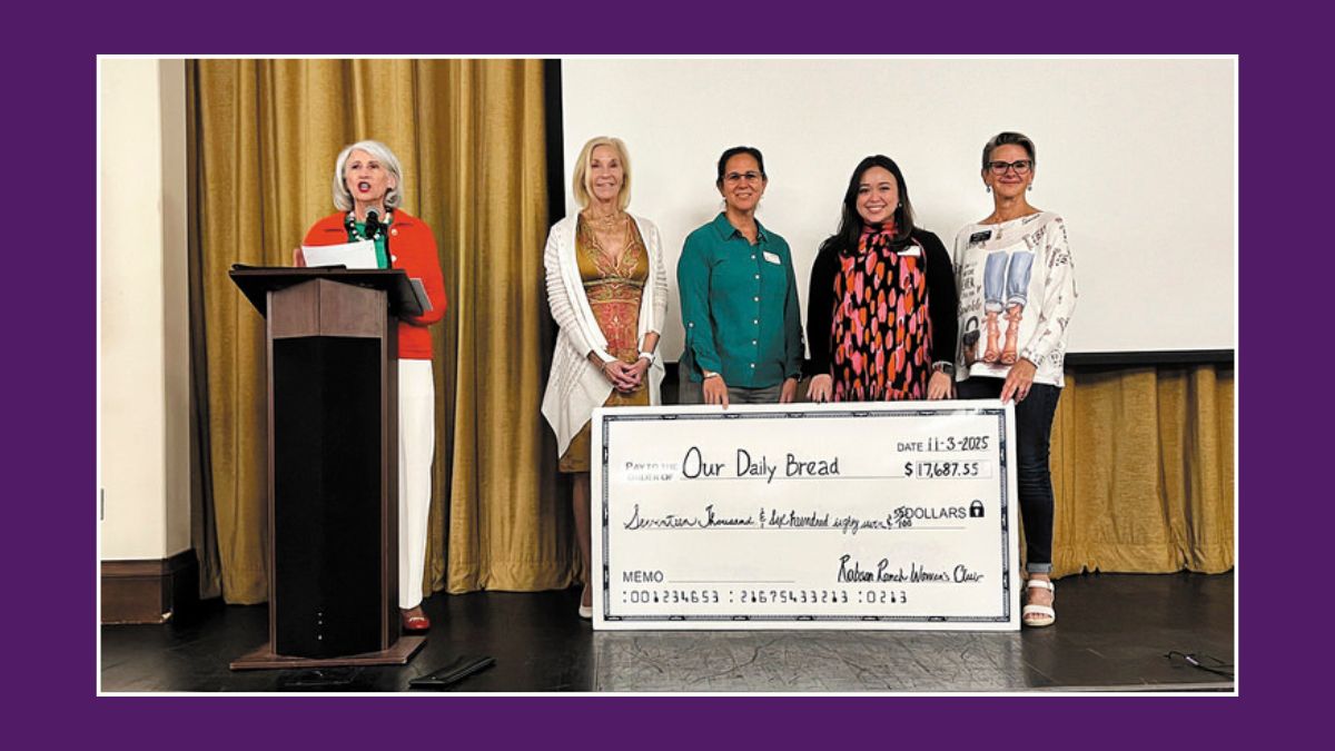 Robson Ranch Texas Women's Club Community Outreach