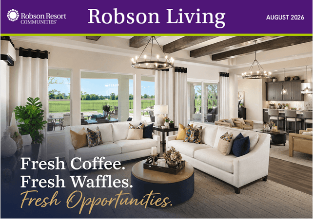 Robson Living e-newsletter August 2026
