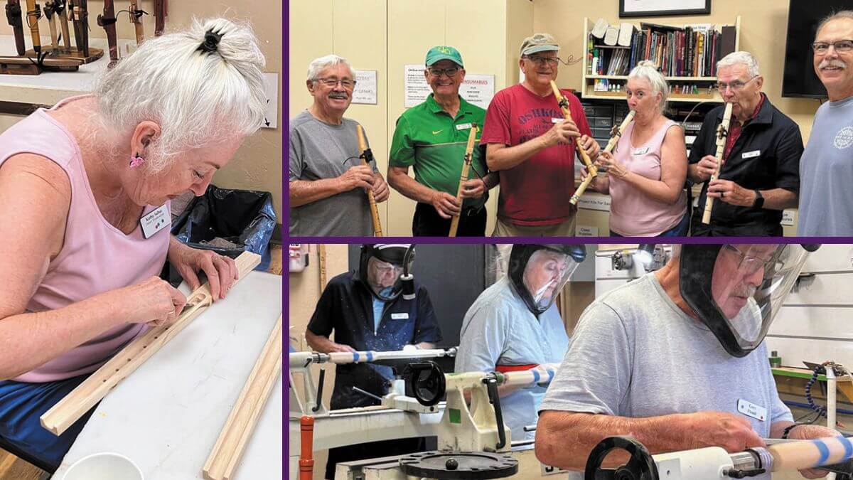 Robson Ranch Arizona Woodworking to music