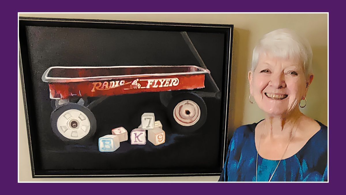 Resident spotlight on PebbleCreek's Betty Jean Kennedy and her art