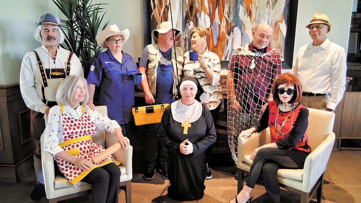 Quail Creek residents take center stage in the theater production of Farce of Habit